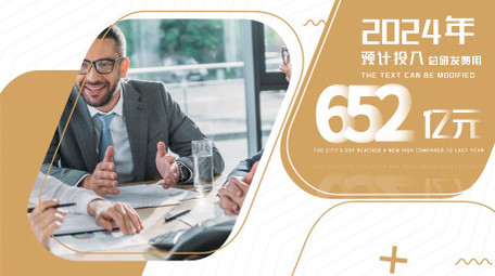 企业年报数据图文快闪AE模板