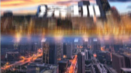 动态翻页城市活动图文AE模板