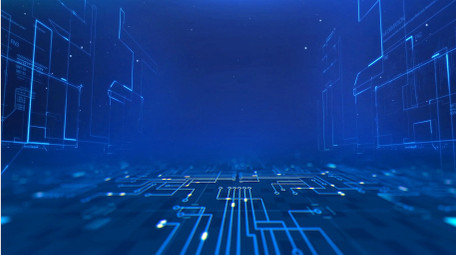 4K大气商务立体科技背景视频