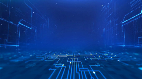 4K大气商务立体科技背景视频