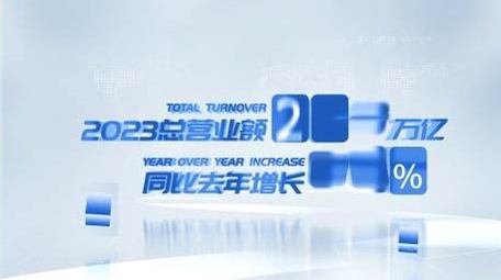 立体穿梭效果数据展示AE模板