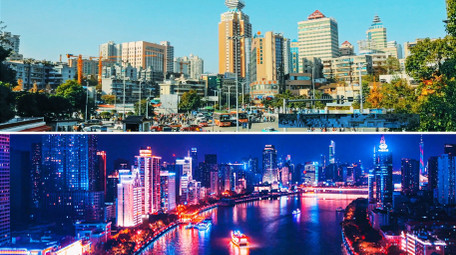 简约城市<strong>快闪</strong>宣传片头模板