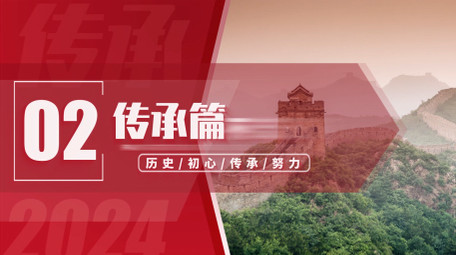 红色党政文字标题章节篇章