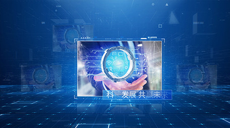 <strong>科技</strong>三维<strong>图文</strong>大气质感片头