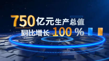 三维<strong>科技</strong>数据图表展示AE模板