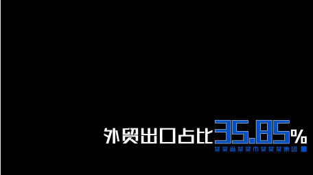 简约企业数据工作字幕AE模板