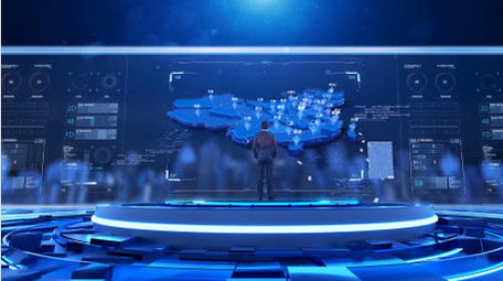 立体<strong>科技</strong>数据<strong>图文</strong>展示AE模板