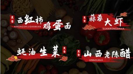 古风国潮美食字幕花字书法字幕AE模版