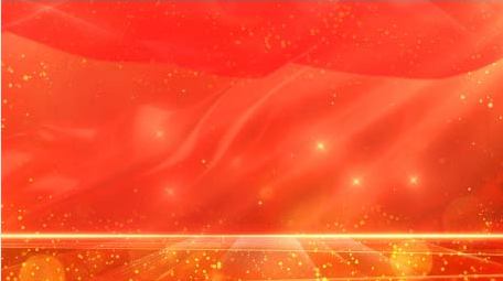 党政红绸粒子背景动画展示AE模板