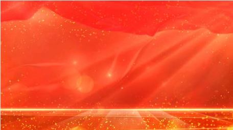 党政红绸粒子背景动画展示AE模板