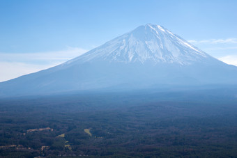 日本富士山山峰山岳
