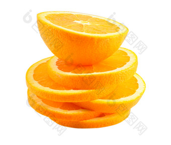 清新<strong>大</strong>橙子摄影图
