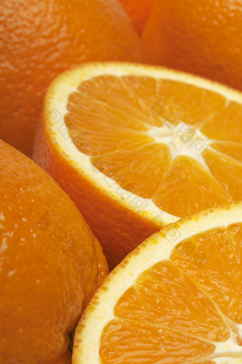 暖色调<strong>大</strong>橙子摄影图
