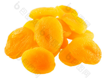 橙色调水果干摄影图