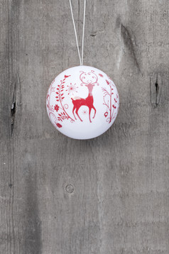圣诞节小鹿圆球装饰