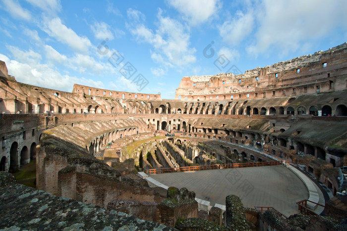 罗马圆形大剧场摄影图