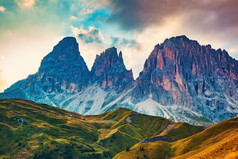 阿尔卑斯山脉风景