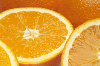 橙色调大橙子摄影图