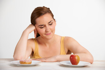 节食饮食选择的<strong>女人</strong>