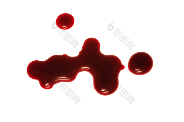 红色血滴鲜血摄影图