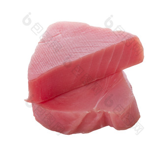 红色鱼排食材摄影图