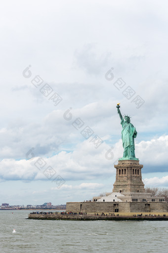 美国的自由女神像<strong>摄影图</strong>