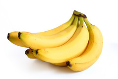 简约新鲜香蕉摄影图