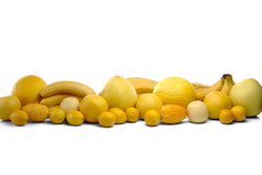 黄色水果食物摄影图