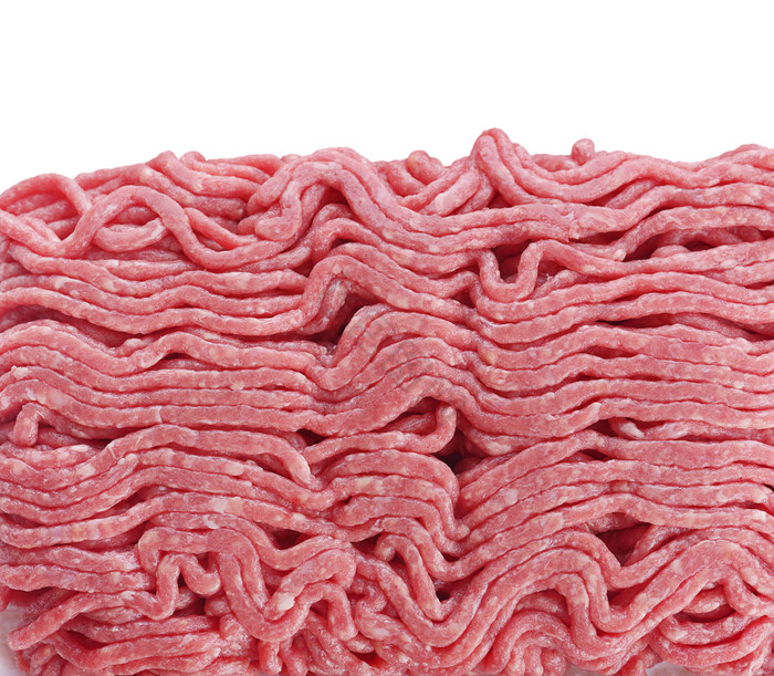 红色牛肉肉片摄影图