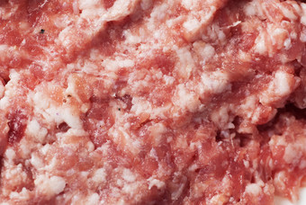 猪肉肉馅食物摄影图