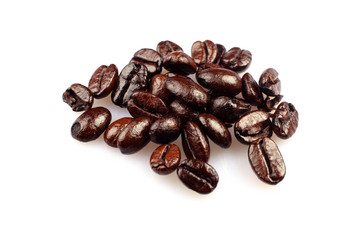 黑色咖啡豆摄影图