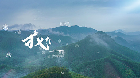 唯美故事标题质感片头AE模板