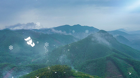 唯美故事标题质感片头AE模板