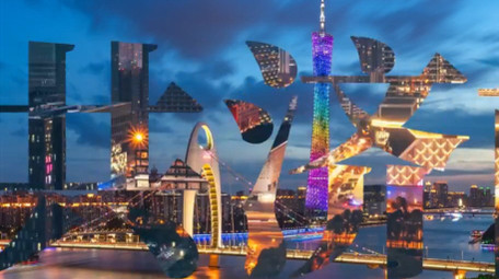 简洁大气年会快闪展示AE模板