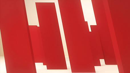 创意三维矩形标题片头AE模板