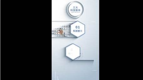 简洁企业信息分类短视频AE模板