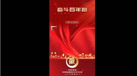 红色<strong>党政</strong>活动展示竖版视频模板