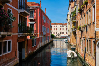 威尼斯意大利船运河