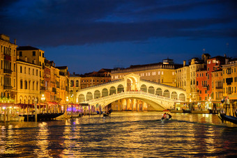 里亚尔托桥<strong>威尼斯</strong>意大利运河