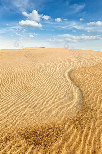 沙漠荒漠荒凉沙滩