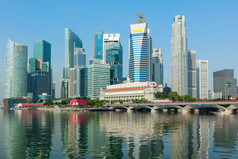 新加坡城市风景摄影图片