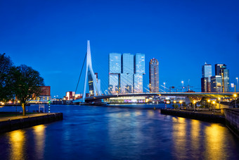 鹿特丹荷兰桥黑暗