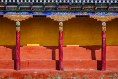 佛教修道院摄影图片