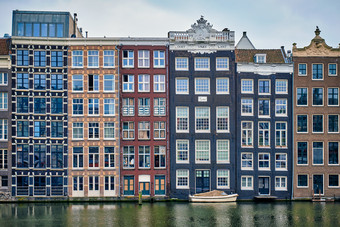 阿姆斯特丹荷兰房子达姆拉克
