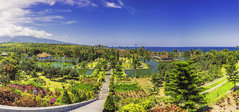 亚洲巴厘岛公园风景图片