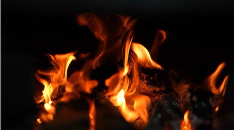 餐饮美食农村柴火炒菜4k实拍素材