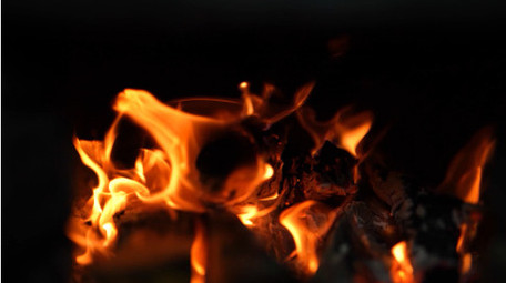 餐饮美食农村柴火炒菜4k实拍素材