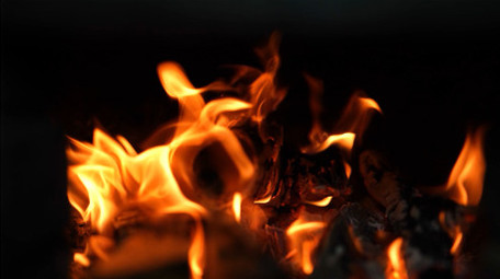 餐饮美食农村柴火炒菜4k实拍素材