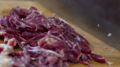 餐饮美食炒菜烹饪炒菜4k实拍素材