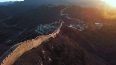 <strong>北京</strong>八达岭长城秋季风景航拍